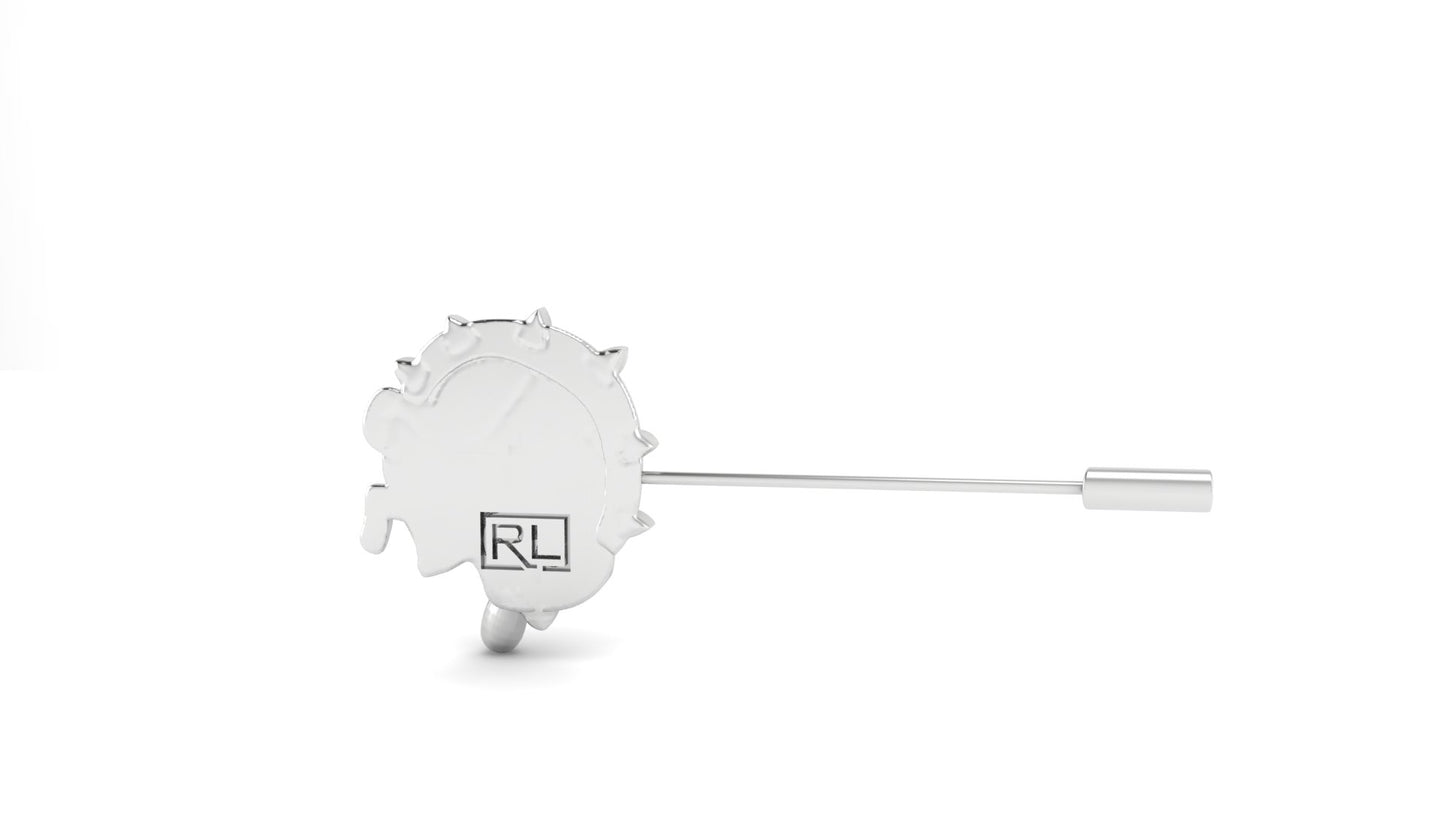 Cigar Savy Dawg Lapel Pin