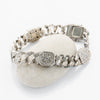 Filigree Center Stone Square Bracelets (LG)