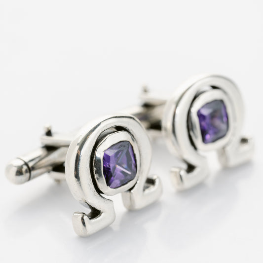 Purple Essence Collection – Amethyst Cufflinks