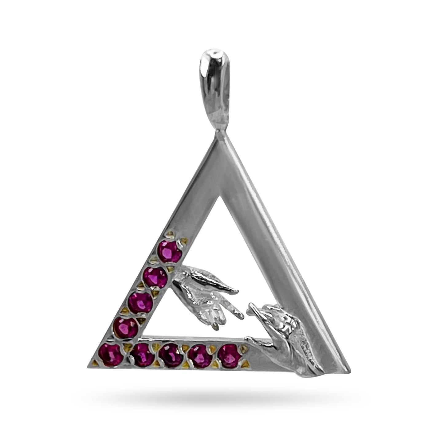 The Crimson Sisterhood Pendant - Symbol of Sisterhood and Connection