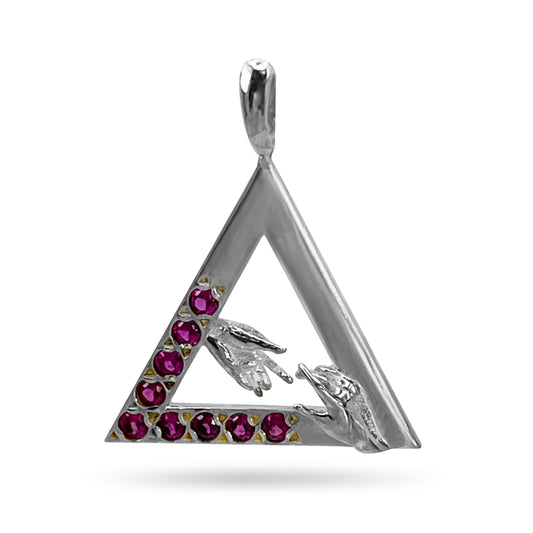 The Crimson Sisterhood Pendant - Symbol of Sisterhood and Connection