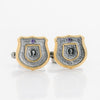 Next Generation Omega Cufflinks Gold Plated Frame