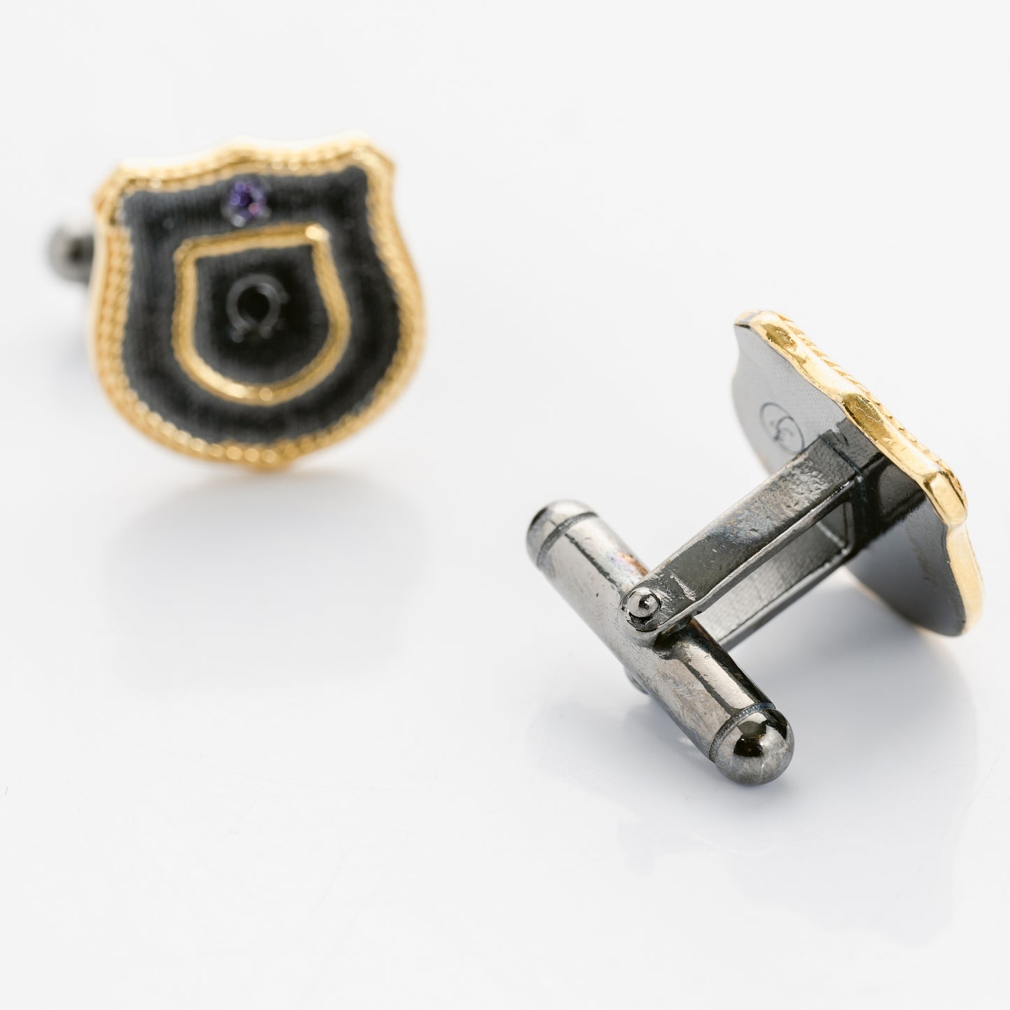 Next Generation Omega Cufflinks Gold Plated Frame