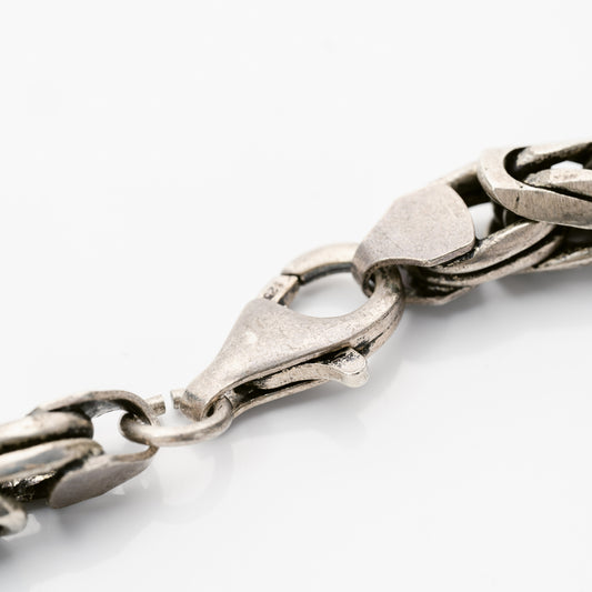 Handwoven Byzantine Rounded Chain Necklace